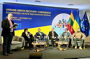 Участь у міжнародній конференції «Ukraine Green Recovery Conference» 29-30.11.2023, Вільнюс (Литовська республіка)