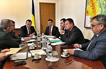 У Комітеті відбулась робоча зустріч з директором Департаменту ядерної безпеки ЄБРР В.Новаком та представником Чорнобильського фонду 
